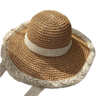 Chapeau Paille Femme Dentelle